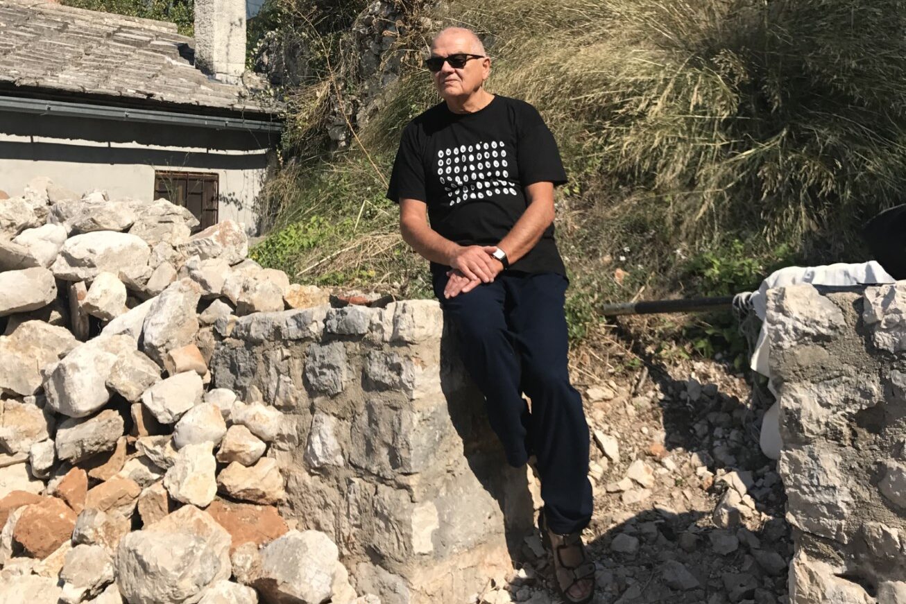 114 Bosnia and Herzegovina, Počitel, rocky town, 2018