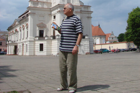 88 Lithuania, 2010 -  Kaunas, in front of the Town Hall